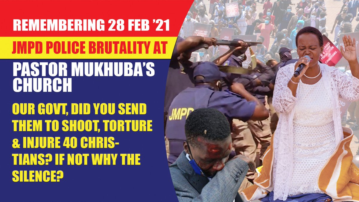 maganu_titus's tweet photo. #JMPDBrutalityCommemoration
JMPD police brutality at Pastor Mukhuba's church is a crime against humanity. Why JMPD police are not arrested, Mr President?
@IPID_ZA
@Lesufi
@PastorMukhuba
@MYANC
@CyrilRamaphosa https://t.co/kP4giykoXL