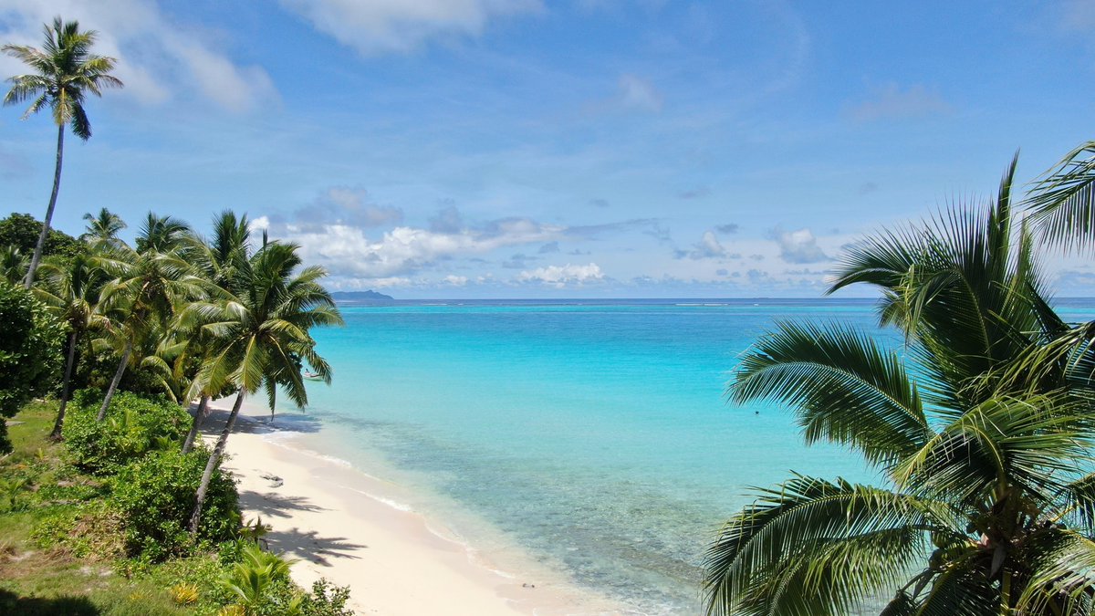 I have been all over the world &amp; seen its beauty. 
But nothing as beautiful as the green forest, white sands &amp; crystal clear waters  of the uninhabited island of Katafaga in Lau.