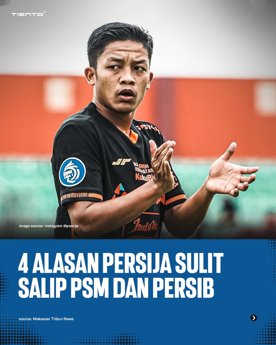 IndonesiaTiento's tweet photo. Persija kini berada di klasemen nomor 3 teratas Sob.

Ada beberapa pendapat yang bilang Persija sulit untuk menyalip klasemen pertama dan kedua. Berikut ini alasan-alasan yang membuat hal tersebut mungkin saja terjadi.

Gimana komentarmu Sob? 🤔

#TientoIndonesia #LigaIndonesia https://t.co/kBCctOUpOv