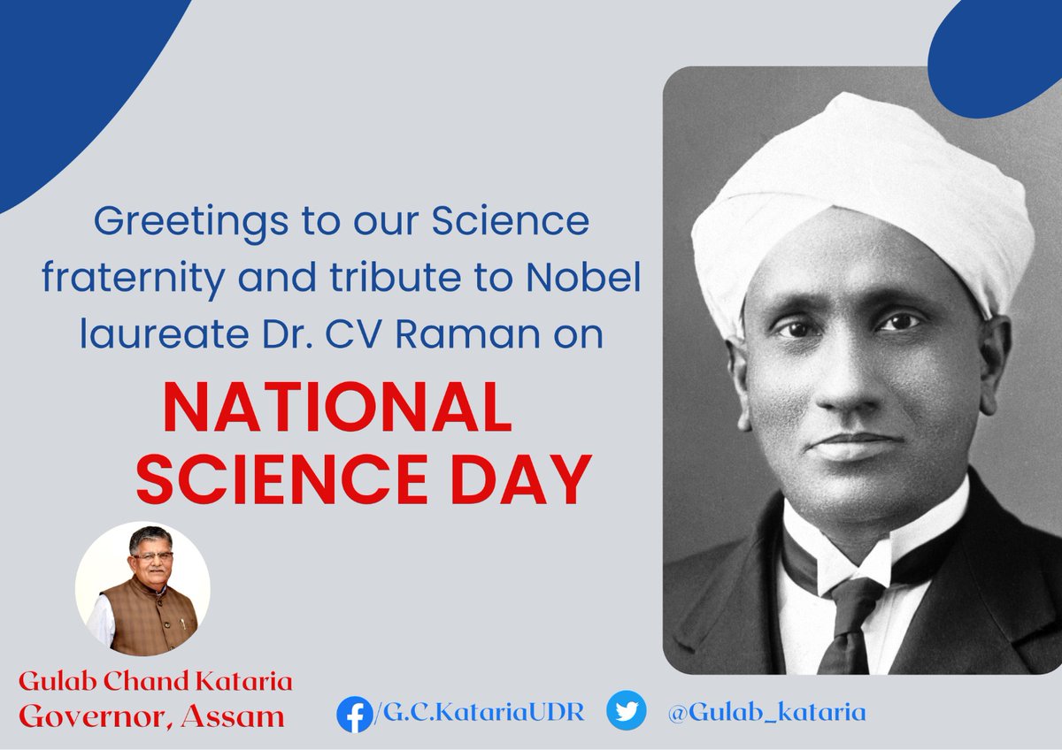 Gulab_kataria's tweet image. Greetings on #NationalScienceDay
Science is a universal language that transcends borders, cultures, and ideologies. It enables us to understand the world around us and address some of the most pressing challenges that humanity is experiencing.