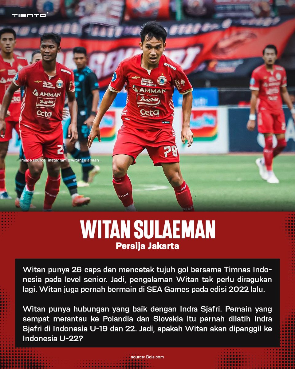 IndonesiaTiento's tweet photo. Gelaran Sea Games 2023 di Kamboja pada Mei mendatang, ada beberapa peluang dari 4 pemain ini untuk tampil disana nih. Kira-kira kalo menurut kamu gimana Sob? 🤔

#TientoIndonesia #PemainSenior #PemainSepakbola #PemainBola #PemainProfesional #Senior #Sepakbola #Timnas https://t.co/T2NppdnYq9