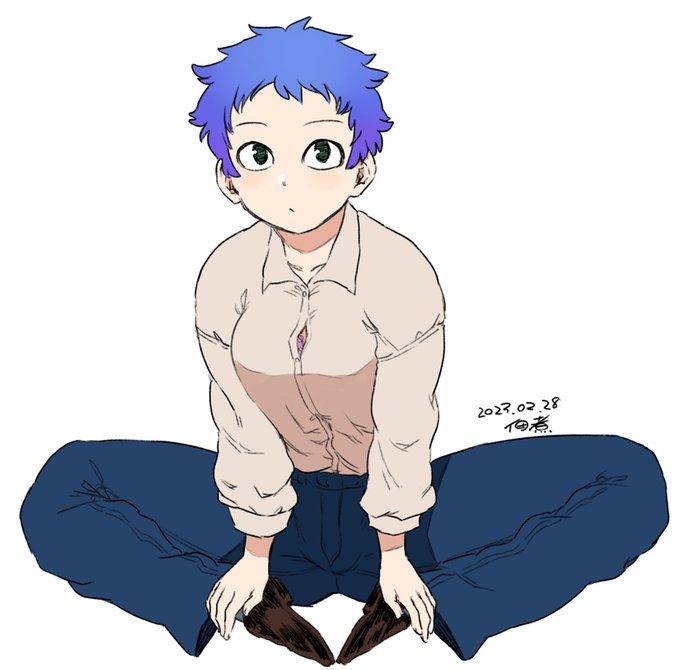 らくがき #ショート巨乳教 