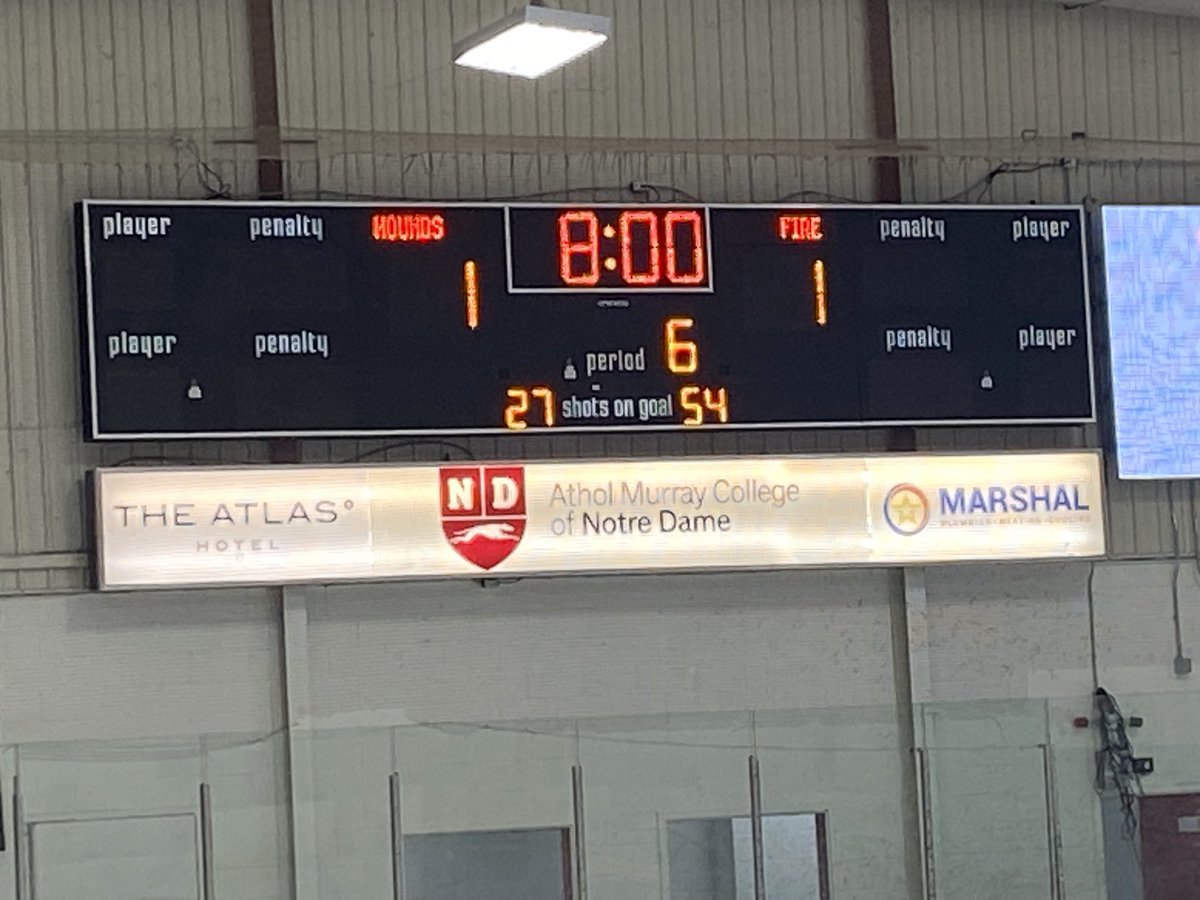 DeanAmy6's tweet photo. Parkland Fire U18 going to triple OT https://t.co/Es1HBAWriJ