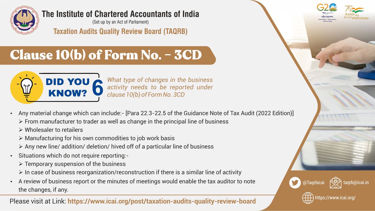 Taxation Audits Quality Review Board (TAQRB) (@Taqrbicai) / Posts / X