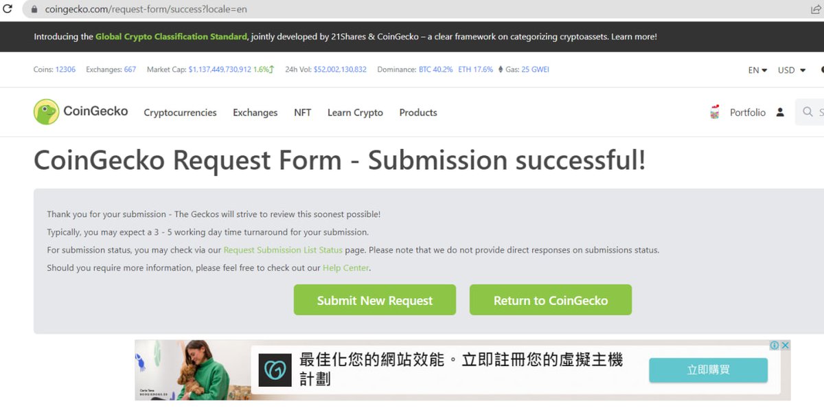 ✅ Good news for a new day: FASHIONAI'S SUBMISSION ON COINGECKO IS SUCCESSFUL!

🚀 10 HOURS THE START OF FASHION-AI #FAIRLAUNCH ON PINKSALE 🌸

🎯 Fair launch link here: 
pinksale.finance/launchpad/0xF9…