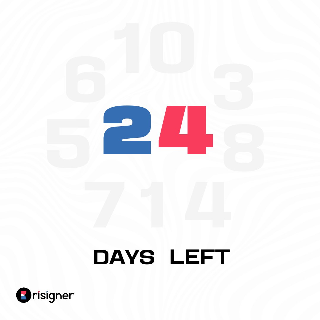 24 days to go. 🚀 The Future of Fashion is Almost Here.

#productlaunch  #risigner  #launchingsoon 
#fashiondesigners #fashion #productcommunity #FashionTech #ArtificialIntelligence #AI #startups 
#FashionAI