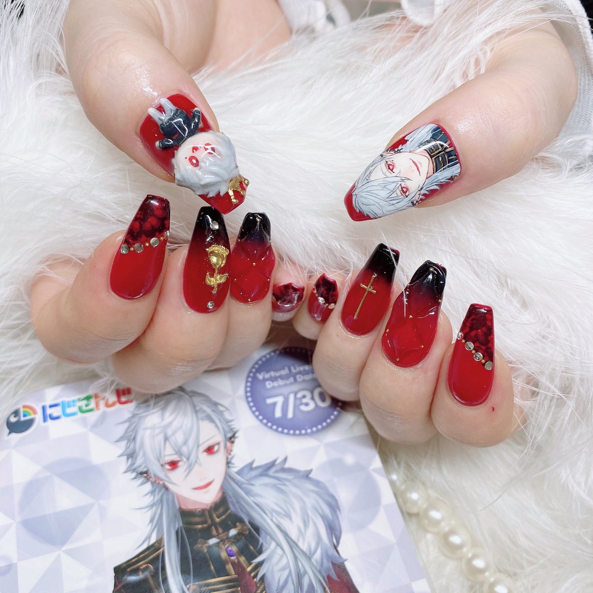 にじさんじ】叶、葛葉、三枝明那、不破湊が参加する「にじネイル