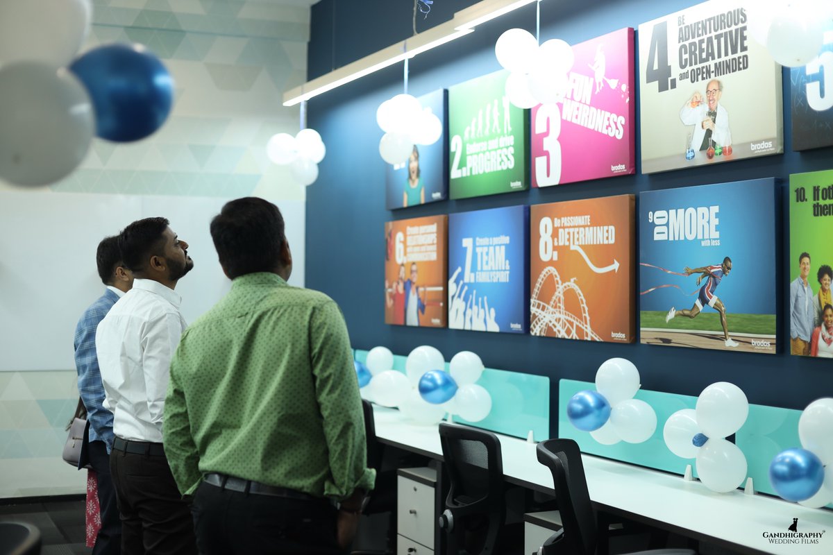 We welcomed the #BrodosIndia team at DevX Ahmedabad, as we witnessed the delightful inauguration ceremony of their new #officespace at our Sindhu Bhavan Road #CoworkingSpace. Since 2011 Brodos India’s Software Engineering team manages brodos.net software solutions.