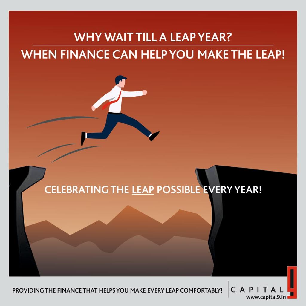 capital9in's tweet photo. Feb 28, the last day of this month, unless it was a LEAP year. However as Capital 9! Financial services we insist that every year is a leap year, making it possible to 'leap' to impossible opportunities as a business is possible thru our finance support. Happy Leap year then! https://t.co/8pk0xZ5mzi