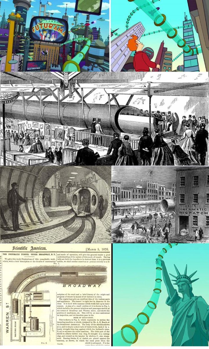 Earstohearyou's tweet image. Check out my previous post on the &apos;pneumatic train system&apos; in the attached link below.
Old technology repurposed....