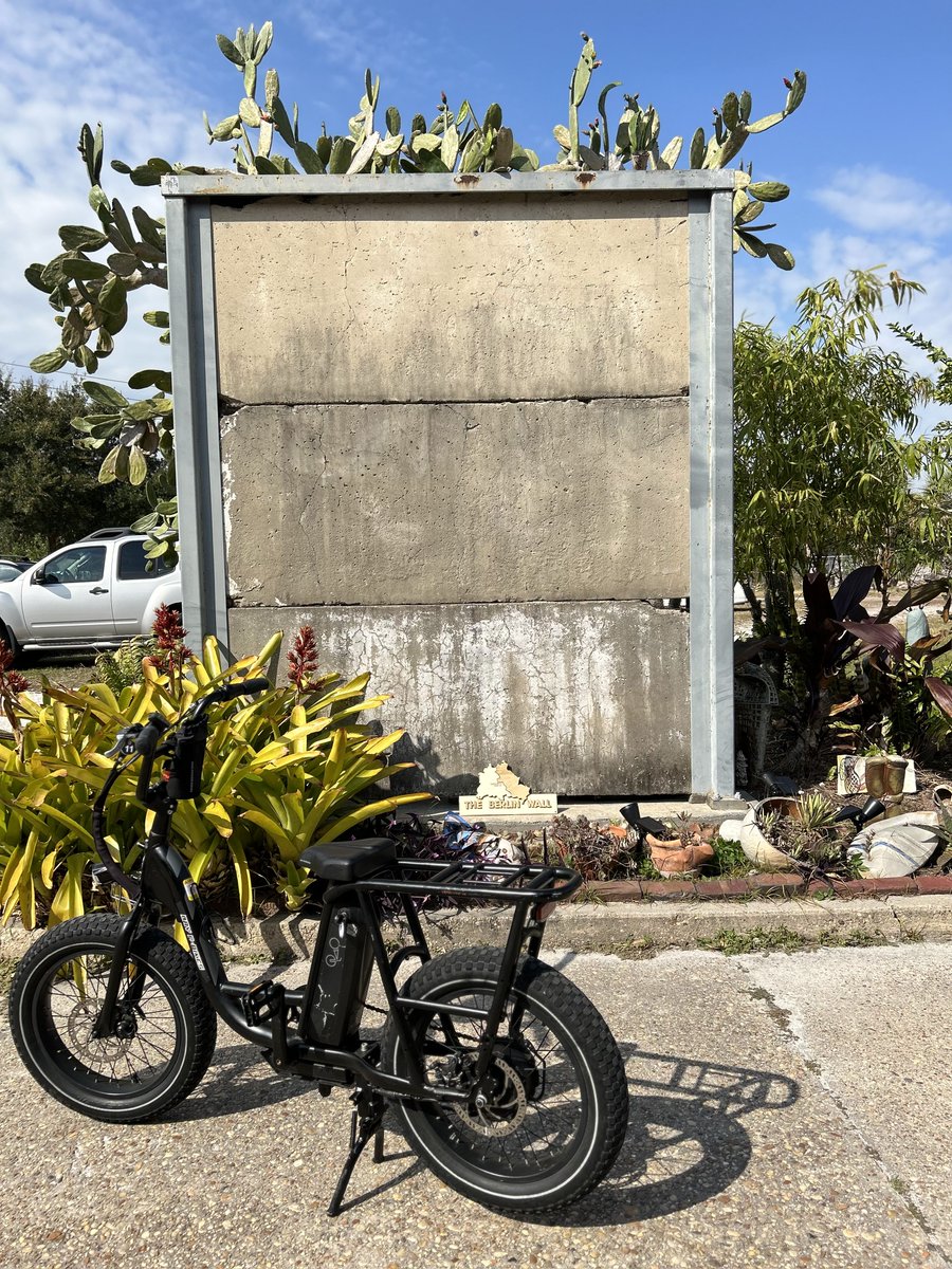 Did you know there's an actual piece of the Berlin Wall hidden in St Petersburg??

Mention you saw this on social media for $10 off your next rental or tour.

#thingstodostpete #thingstodostpetebeach #buybeachesfirst #carfreestpete #stpeterising #stpeteisawesome #stpetemuraltour