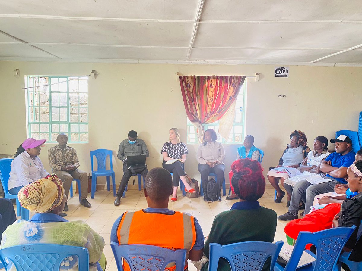 FinancingAllian's tweet photo. We are at a #CHV Community Health Unit meeting with @SkollFoundation team. The sessions are an opportunity for the #CHVs to discuss their challenges &amp; progress towards some of the data points they are required to report against to receive their monthly stipends from the county https://t.co/0FMV5bRUeT