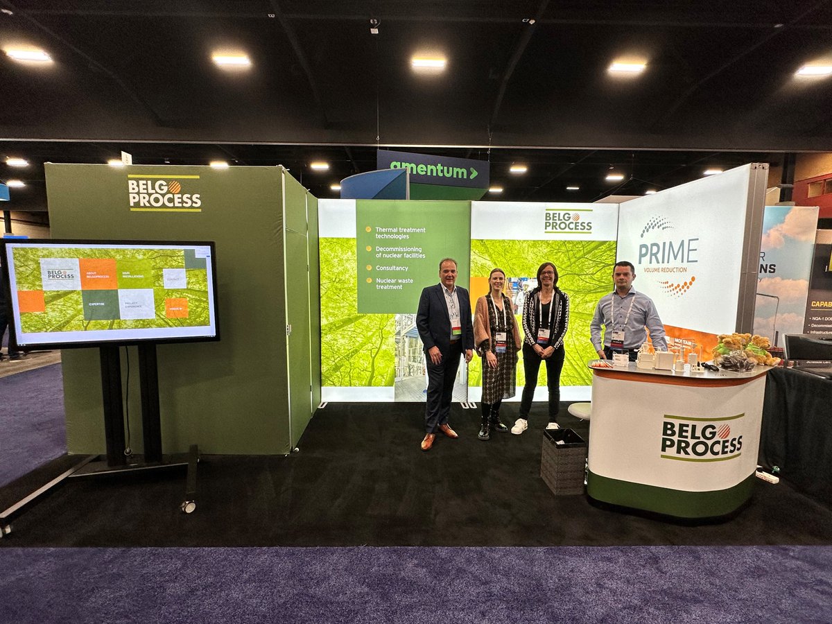 Join #Belgoprocess for a presentation <a href="/WMSymposia/">WM Symposia</a>. Session 135; Room 101B; Wednesday 1st, at 13:05; Evolution of the waste characterization process. Session 156; Room 101B; Thursday 2nd ; at 10:20; Decontamination of an intermediate level liquid waste treatment plant.