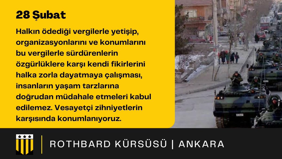 Vesayetçi zihniyetlerin karşısında konumlanıyoruz.