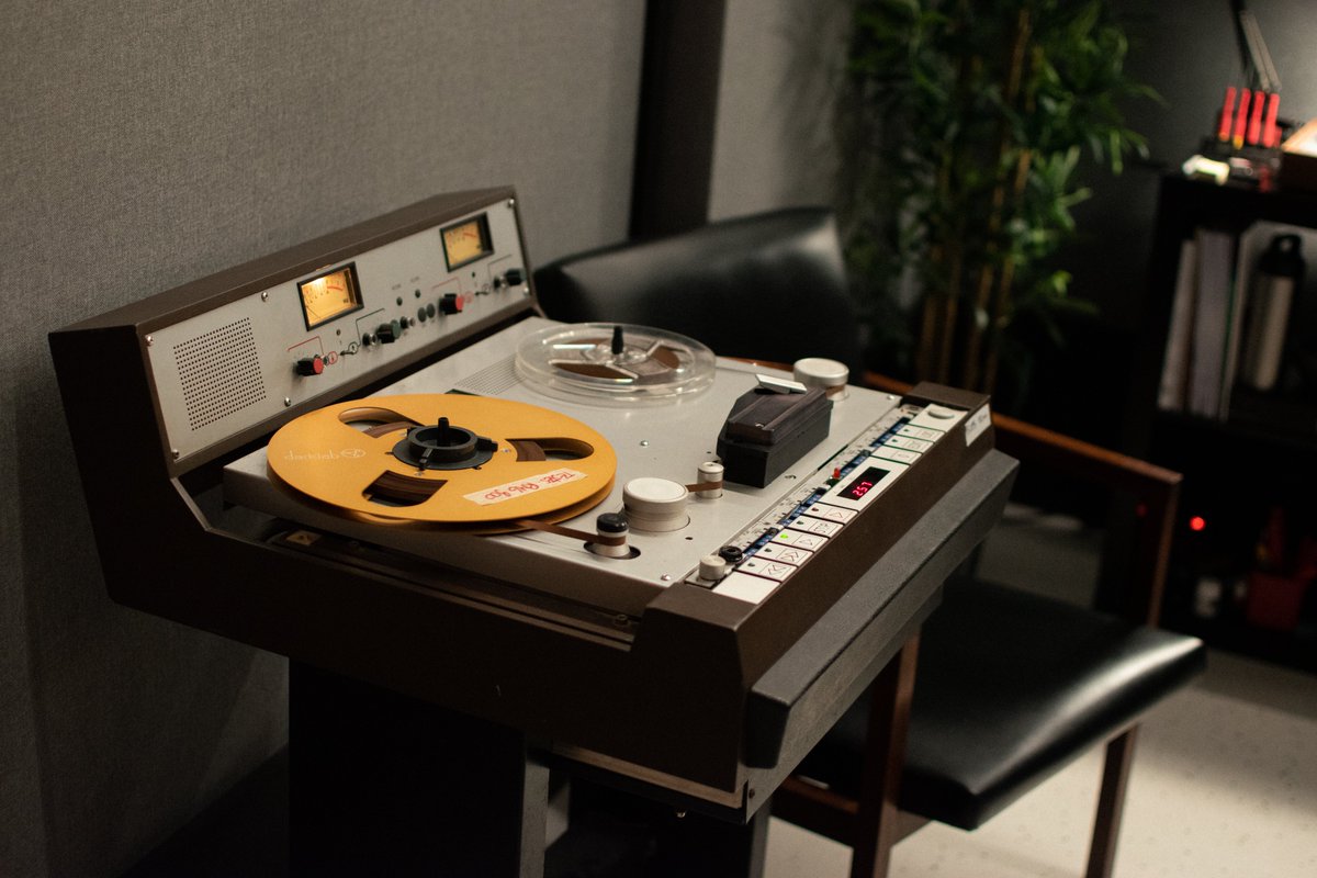 ardarecorders's tweet photo. If you are looking to transfer magnetic tapes, vinyl records, cassettes, digital tapes (DAT, ADAT, etc), or other physical formats to digital, we are here to help. 
#transfering #transferengineer #ArdaRecorders #arda #progear #proaudio #proaudiogear #mastering #masteringengineer https://t.co/XRLo2tmy02