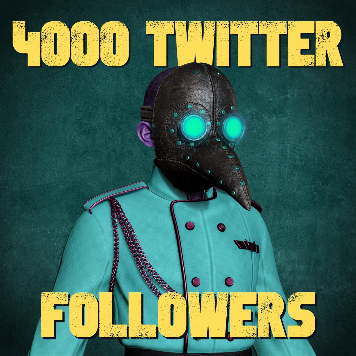 4000 TWITTER FOLLOWERS! 🎉

the MARCH of the UNPHASED is approaching...  

🌵 2 x WL 
♥️ Interact to win 

#CNFT #CNFTCommunity #CNFTProject #NFT #Unphased