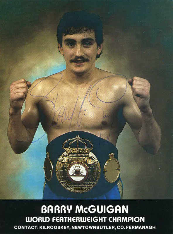 Happy Birthday Barry McGuigan MBE! The Former World Champion Turns 62 Today!    