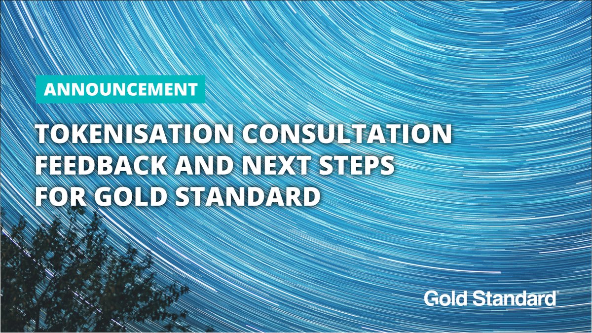 Gold Standard (@goldstandard) on Twitter photo We have announced the next step in our progress towards the creation of digital tokens linked to our carbon credits - a readiness phase during which we will consult and engage with <a href="/thallo_io/">Thallo</a>  @Bitgreen_ <a href="/ToucanProtocol/">Toucan</a> <a href="/weareflowcarbon/">Flowcarbon</a> <a href="/earthchainuk/">earthchain</a> 
bit.ly/gs-digital-ass… We have announced the next step in our progress towards the creation of digital tokens linked to our carbon credits - a readiness phase during which we will consult and engage with <a href="/thallo_io/">Thallo</a>  @Bitgreen_ <a href="/ToucanProtocol/">Toucan</a> <a href="/weareflowcarbon/">Flowcarbon</a> <a href="/earthchainuk/">earthchain</a> 
bit.ly/gs-digital-ass…