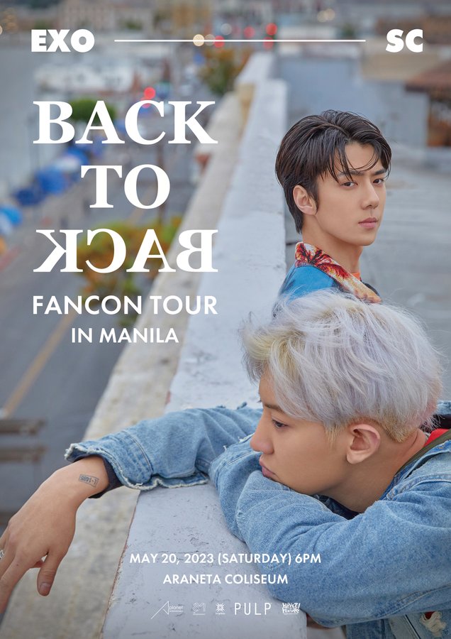 LOOK: EXO's Sehun and Chanyeol are coming to Manila