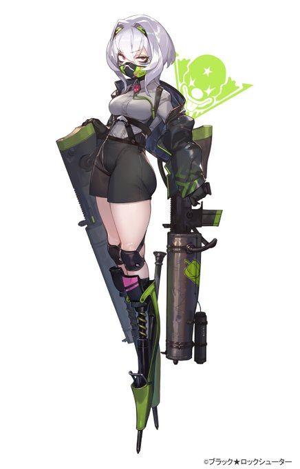 #ブラックロックシューター FRAGMENT https://t.co/ZjTEcFgJuy にて、
エネース[Vegetable panic]描かせて頂いております!
非常にギャップの可愛らしい彼女を、狂気とカッコよさたっぷりに表現できておりましたら幸いです。
#BRSF 