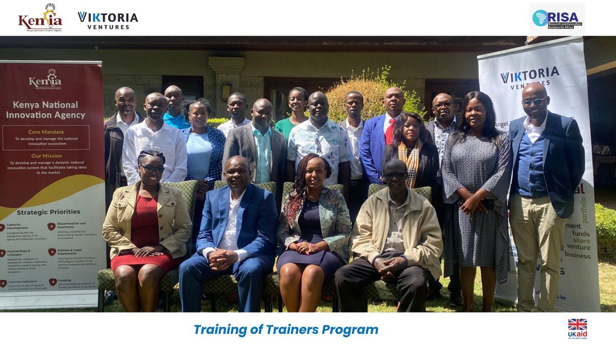 KENIAupdates's tweet photo. KeNIA CEO @tomwansa has today officiated the kick off of the R2C Training of Trainers (ToT) workshop in Naivasha. 
The ToT programme will equip institutional trainers with skills and knowledge on strengthening technology transfer capacity using a cascaded training model. https://t.co/DzndSeZT0D