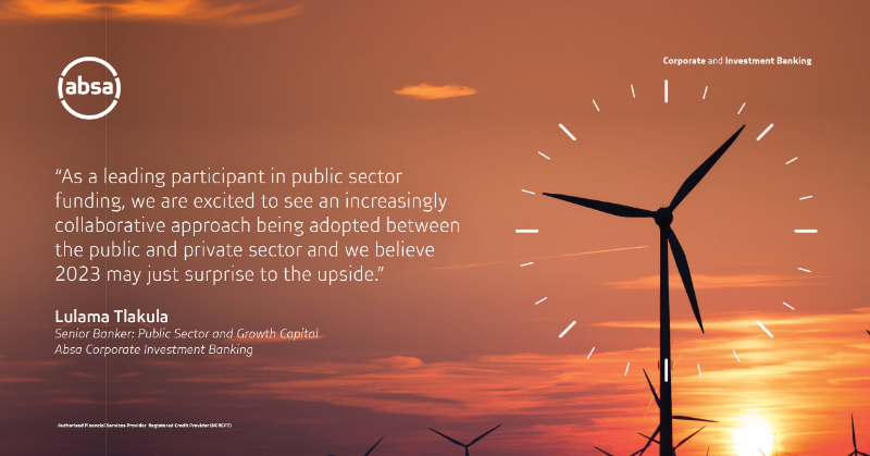 Absa_CIB's tweet photo. South Africa is facing real challenges, but it’s important that we do not lose sight of the fact there is a real sense of urgency across the board from all stakeholders, Senior Banker: Public Sector and Growth Capital, Lulama Tlakula explains. #AfricaExpertise #BeyondTheBudget