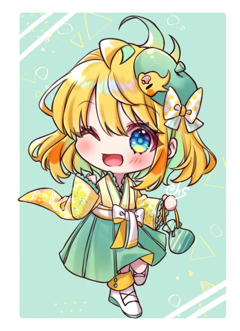 女学生なすみれてんてー#はなのすみれ描いたぴよ 