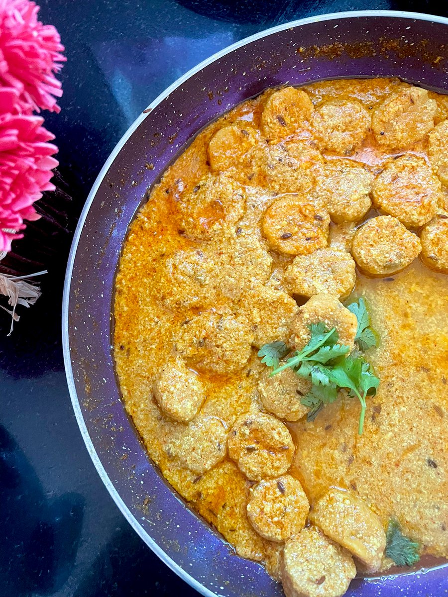 Gatta Curry kha lo ji. I cooked. 😊🙏 #RajasthaniFood