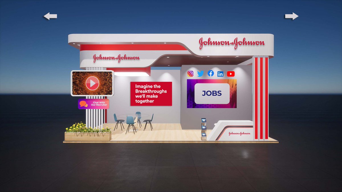 myavtarjobs's tweet photo. Highlight of myAvtar Job Fair for Women February 2023 - A snapshot of our Participating Company @JNJNews's virtual stall at the fourth edition of myAvtar Job Fair for Women.

#myAvtarJobFairForWomen #CompanyStall #VirtualBooth #myAvtar https://t.co/VX4IMM9o3P