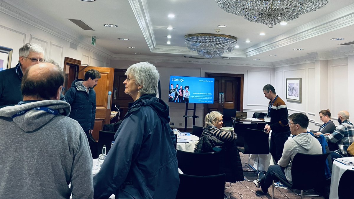 aynsleydamery's tweet photo. Getting ready for another @clarity_hq #UnleashTheHeroes workshop in London today.
Accountants planning to take advantage of all that 2023 has to offer to unlock the true potential of their team, clients and firm.
#potentialrealised https://t.co/okRoH5eO3z
