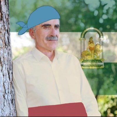 Yo viendo como suben la bandera en er parlamento de Andalucía