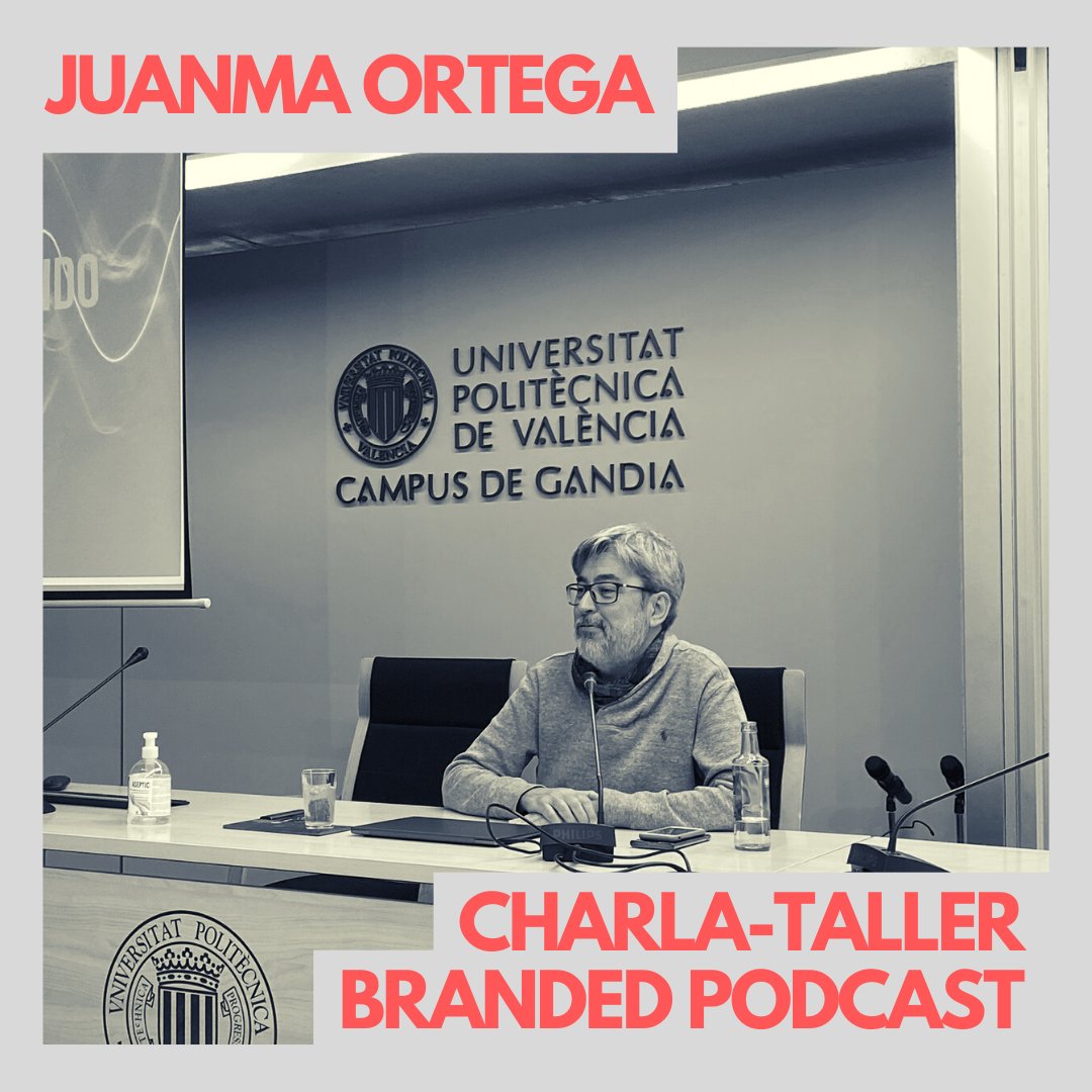 dcadhaupv's tweet photo. @JuanmaPuntoCom impartió ayer el curso "Branded Podcast. Audio y Marcas" en @UPVCampusGandia 🎙️
Una jornada formativa sobre la creación de contenido de valor en formato audio para conectar con la audiencia y fomentar la visibilidad y el discurso de las marcas. 👀📊 https://t.co/KGmtt11nsW