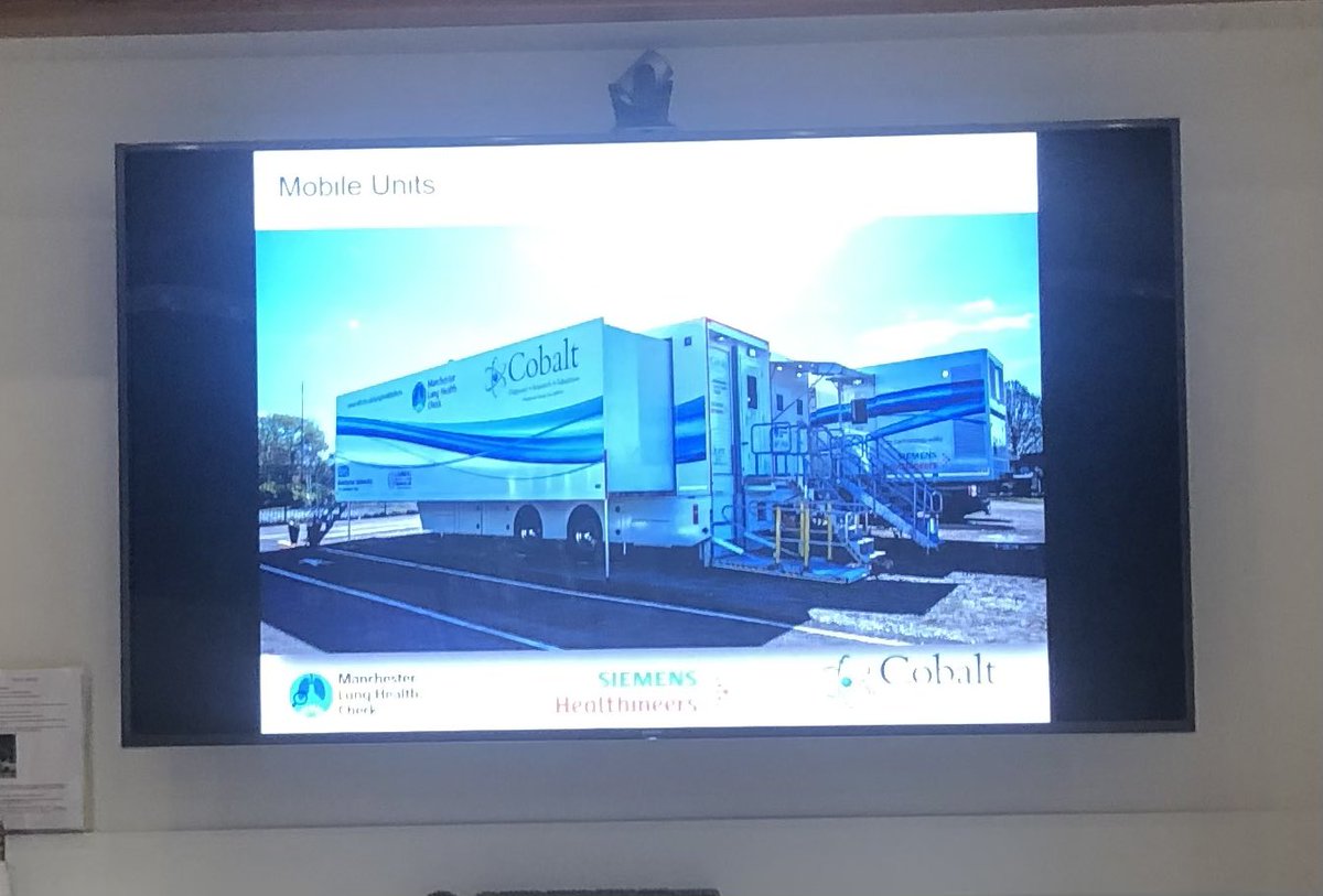 LungCheck's tweet photo. Thanks to @cobaltimaging &amp; @SiemensHealth for the fab mobile clinic design w/shop they co-facilitated. Our nursing, admin, @CureProjectMCR &amp; research @OfficialUoM teams provided feedback on how we can ⬆️ our clinic design for the best patient experience &amp; optimal service delivery https://t.co/9lqdLkrptJ