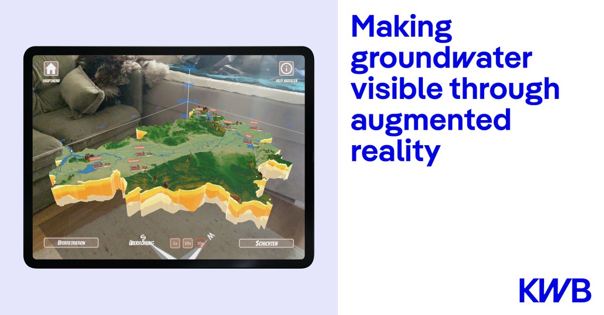 Kompetenzzentrum Wasser Berlin (@kompetenzwasser) on Twitter photo #Groundwater is essential to the drinking water supply. To raise awareness about this valuable resource, we developed an #AR app in <a href="/digitalwater_eu/">digital-water.city</a>.
Read more about this on p. 50 of our #AnnualReport.
E: kompetenz-wasser.de/media/pages/ne…
D: apps.apple.com/us/app/grundwa…
apps.apple.com/us/app/grundwa… #Groundwater is essential to the drinking water supply. To raise awareness about this valuable resource, we developed an #AR app in <a href="/digitalwater_eu/">digital-water.city</a>.
Read more about this on p. 50 of our #AnnualReport.
E: kompetenz-wasser.de/media/pages/ne…
D: apps.apple.com/us/app/grundwa…
apps.apple.com/us/app/grundwa…