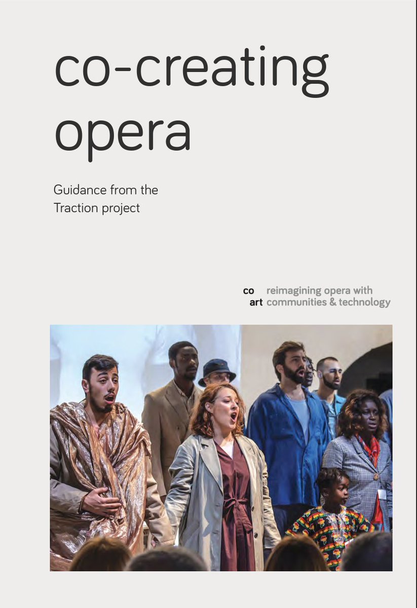 🤔What to learn more about  co-creating opera with communities?

Digital copies of the book are available on the co-art.eu website.

🔗co-art.eu/over-to-you/re…