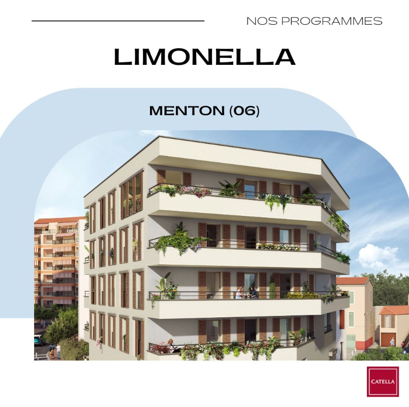 Catella_Res's tweet photo. 🔍 ZOOM PROGRAMME

La résidence « Limonella » n’attend que vous ! Dans la région où le soleil brille généreusement, cette nouvelle adresse appelle à vivre dans un quartier idéalement situé. 

📍 1 Chemin du Suillet, Menton (06)
🏢du 3 au 4 pièces.
🔑 Livraison prévue fin 2024 https://t.co/BXDvTfp4Ix