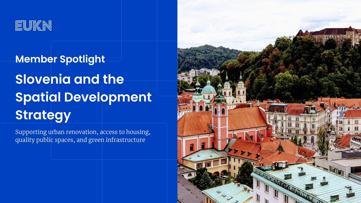 Today in the Member Spotlight: Slovenia 🇸🇮

The country's Spatial Development Strategy has a strong focus on supporting urban renovation, quality public spaces, and green infrastructure.

Find out more about our work with Slovenia here: bit.ly/3Zp3Wwd