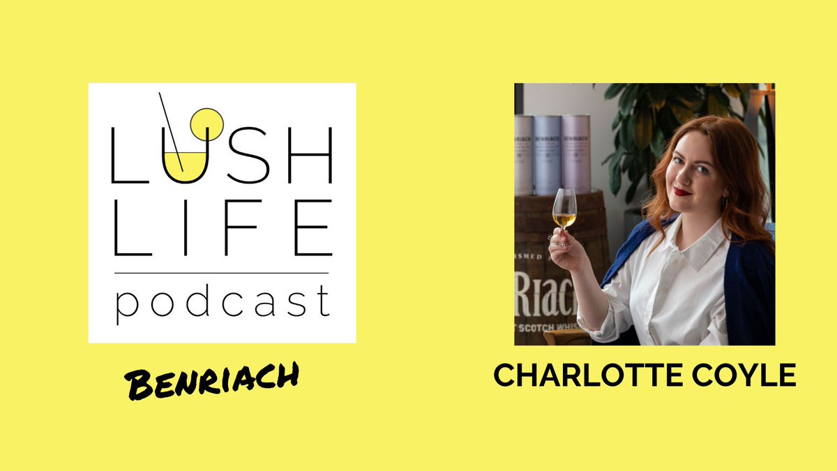 NEW EPISODE ON LUSH LIFE #Podcast: Charlotte Coyle, Brown-Forman UK Malt Whisky Ambassador, tells about the history and whisky produced at the distillery of Benriach. <a href="/benriach/">柳生 石舟斎</a> #SingleMalt #Scotch #Dram #Whisky Check it out here: buff.ly/3m0yrKz