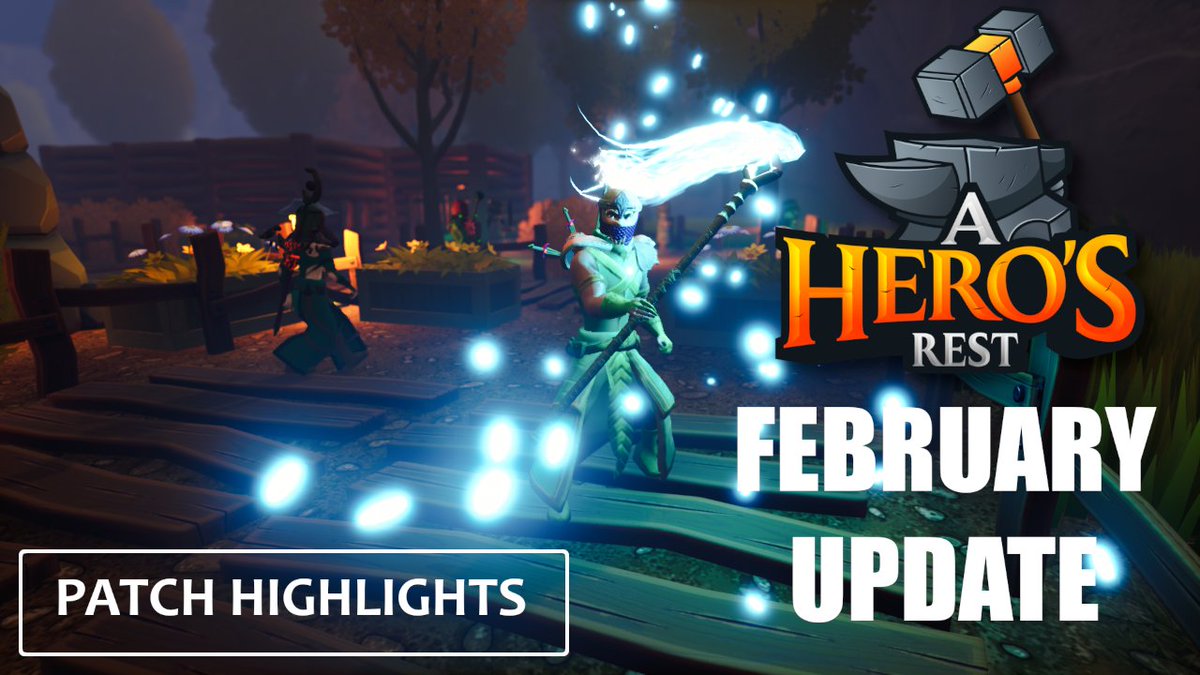 🌟Hey everyone!🌟

Check out the newest update to "A Hero's Rest" introducing the highly requested active Pause and more! 🥳

➡️ tinyurl.com/AHR400

Available on:
🚂#Steam:💫
tinyurl.com/AHerosRest
🎮#EpicGamesStore: 💫tinyurl.com/AHerosRestEGS

#gamedev #indiegame #pcgaming