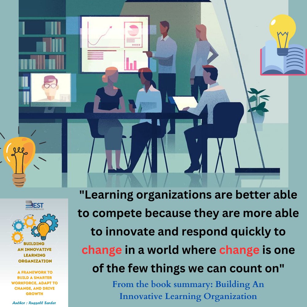 BestBriefings's tweet photo. You can read the full summary now in less than 15 minutes on https://t.co/RNA5wKigRD
https://t.co/lBWQQVTVIF
#businessbooks #bookshop #readingtime  #audiobook #audiobooks #summaries  #innovative #organization #building_an_innovative_learning_organization #russel_sarder https://t.co/3m5g8PcMPa