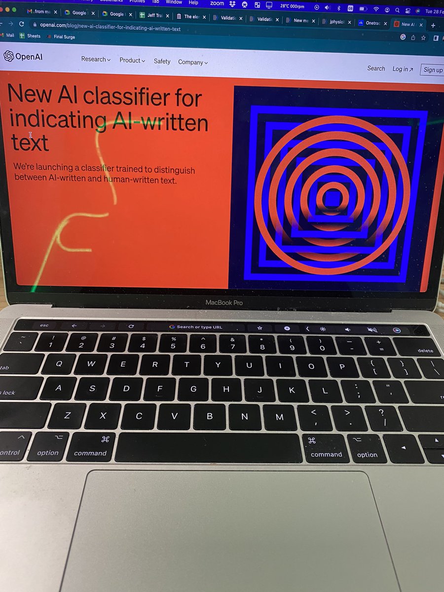 Thinking of using #ChatGPT for your work or research. Seems like the same company have launched the tool that employers or lecturers will be able to use to see if your text is written by AI!