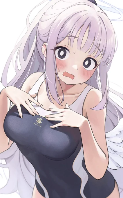 大胆な発言をしてしまったことに気づいたミカ #ブルアカ 