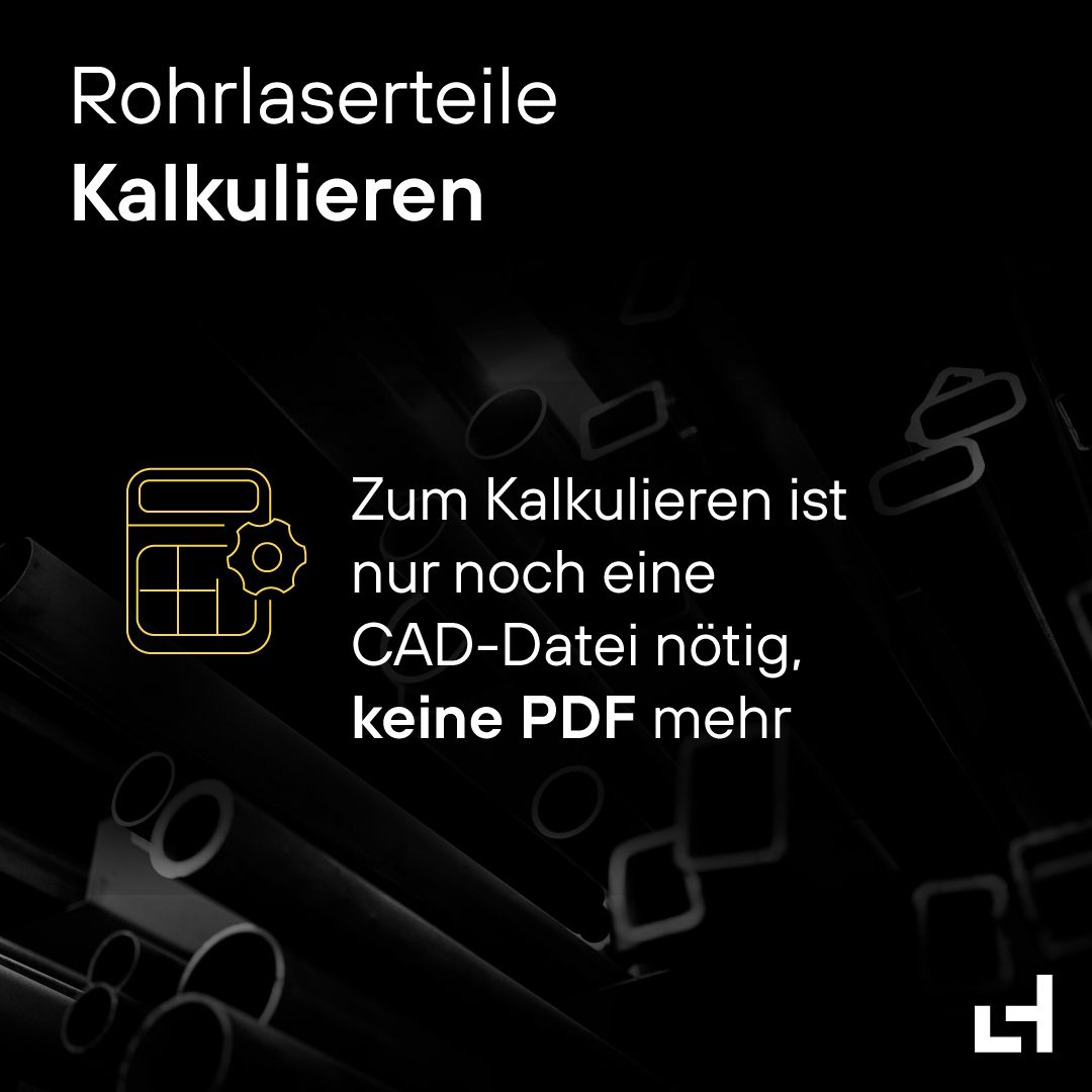 Wenn Sie Rohrlaserteile auf unserer Plattform kalkulieren möchten, ist jetzt keine PDF-Datei mehr erforderlich. 😎 Alles, was Sie brauchen, ist die CAD-Datei. 

Direkt auf unsere Plattform:
hubs.la/Q01DvLsB0

#rohrlaserschneiden #laserhub #beschaffungsplattform #kalkulieren