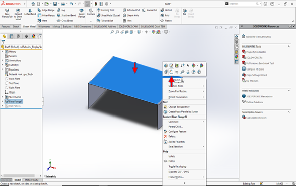 customizecad's tweet photo. The Vent feature in SOLIDWORKS is a great way to add any sort of vents for airflow through sheet metal and plastic parts. It’s a very simple way to create a vent opening, spars, and ribs as needed. To know how then click this link https://t.co/nBJbMzogeW https://t.co/UQ2NZFGrKC