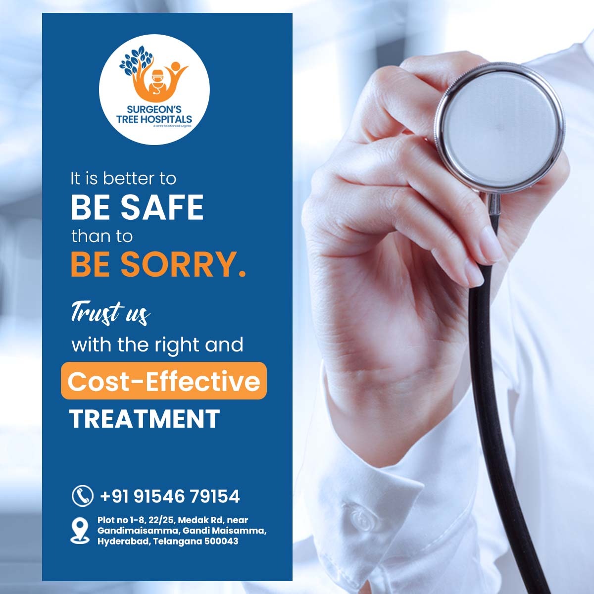Your health is our priority and we offer quality healthcare for you.
.
 #surgeon #varicocele #medical #appendectomy #cholecystectomy #laparoscopiccholecystectomy #fistula #lasersurgery #laproscopicsurgery #Hysterectomy #hernia #Piles #surgicalservices #emergencyservices #24/7