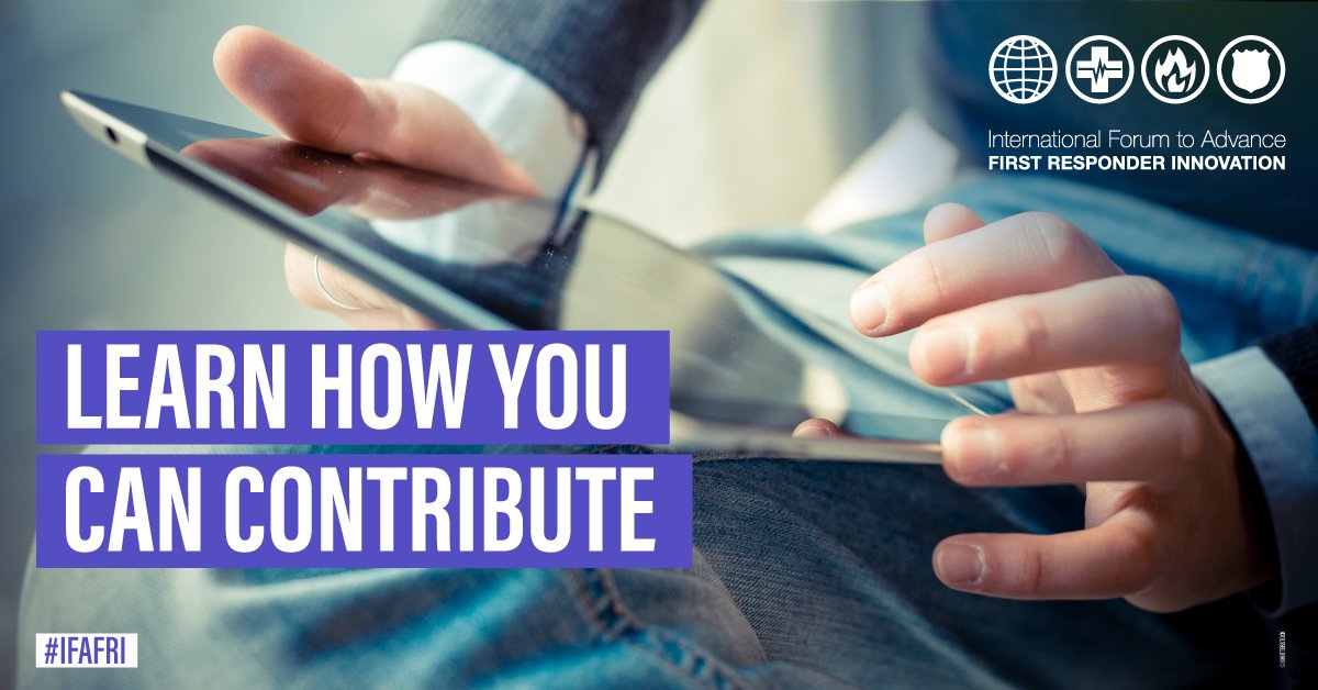 🦺 How could innovative technology boost the safety, effectiveness &amp; efficiency of the world’s first responders?

📢 #IFAFRI has identified 🔟 areas where new or improved technologies could assist.

🔎 Discover them &amp; propose your solutions here ➡️
bit.ly/3wxh2vb