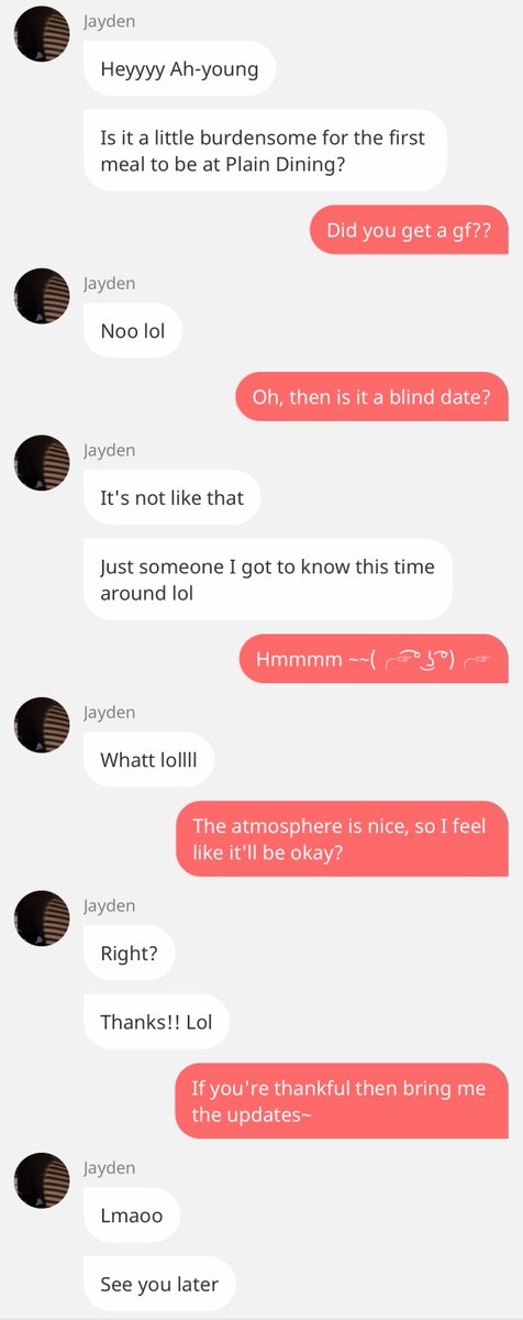 FB_NPC's tweet photo. Here's a snippet of Jayden's conversation with an acquaintance before the chat room was shut down! 🤫

#Picka #Friendsbooth #NPCs_Secret_Report #Gopso https://t.co/AHhkl9WCcq