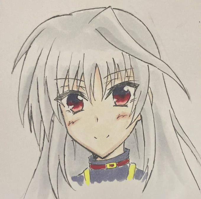 フォロワーさんの推しが描きたいラスト、かざみHIROさんからのリクエストでアインスさんです後で頂いて描いたリクエスト絵を一まとめにしてあげたいと思います。リクエストして頂きありがとうございましたm(_ _)m 