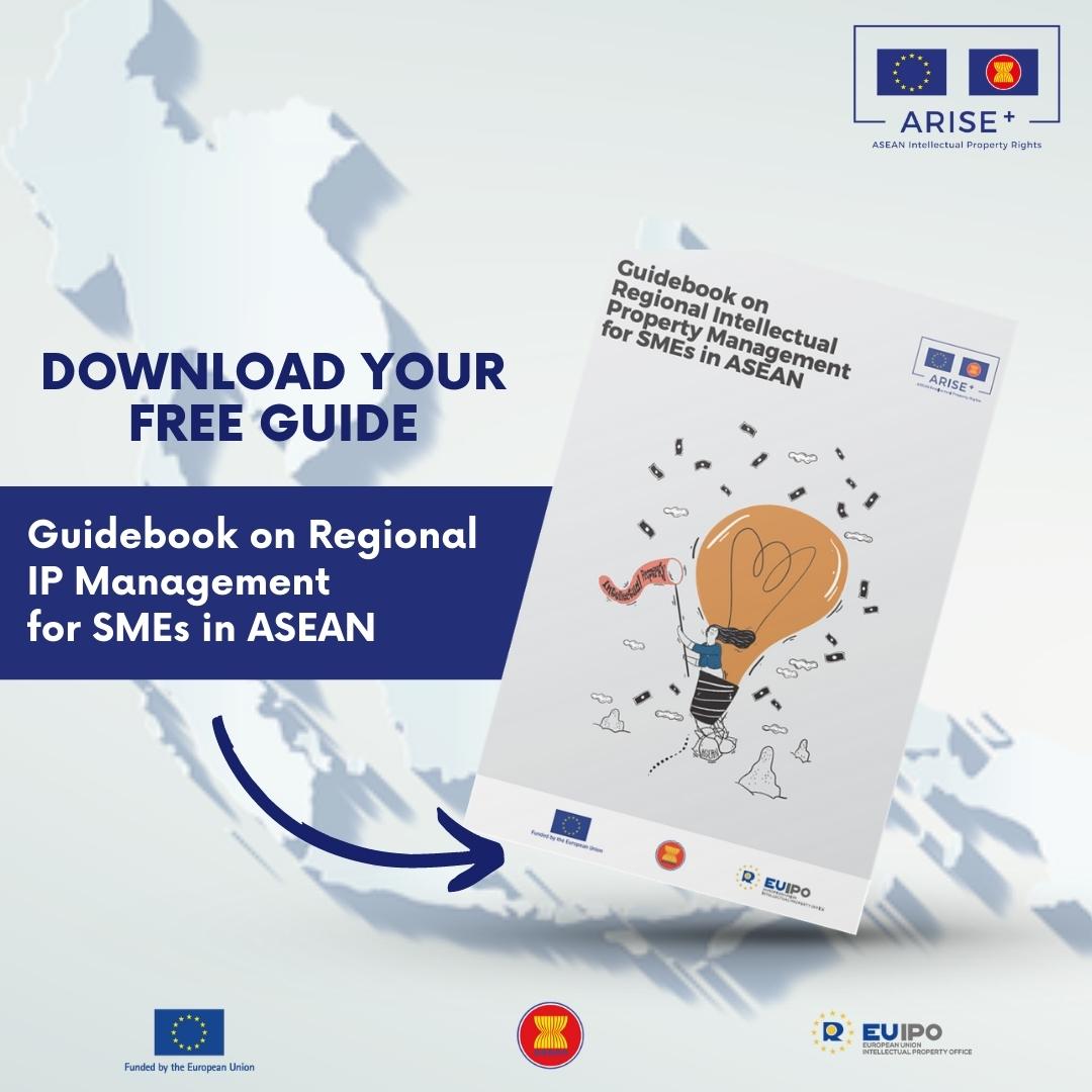 EUIPcooperation's tweet photo. Want to unlock your business potential and take it to the next level? #IntellectualProperty can help you get there! Grab our FREE Guidebook on Regional IP Management for SMEs in ASEAN ๐
Download now ๐๐ผ https://t.co/kZfoZwGmd6
#ARISEplusIPR https://t.co/B4FhEGa7zP