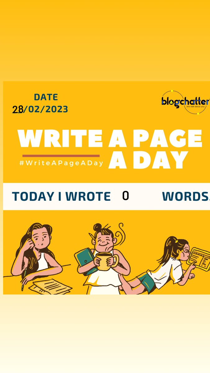 BediSimrit's tweet photo. @blogchatter 
#WriteAPageADay https://t.co/7J0WM10Qu7